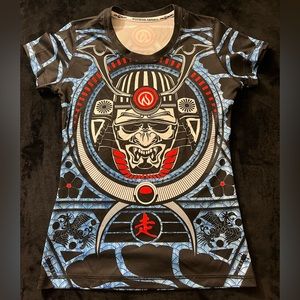 INKnBURN “Samurai Warrior” tech shirt